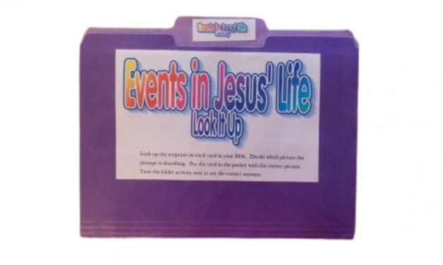 Events In The Life of Jesus