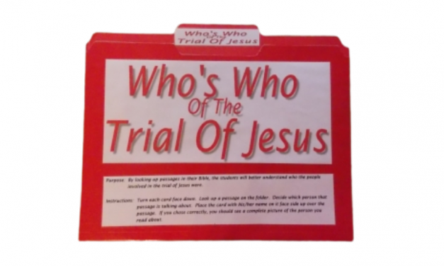 Who’s Who in the Trial of Jesus