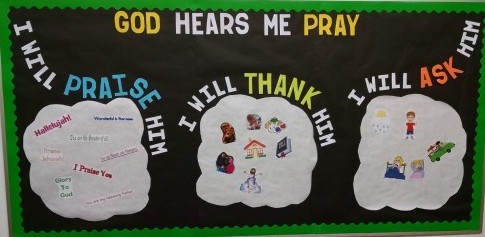 Prayer Bulletin Board
