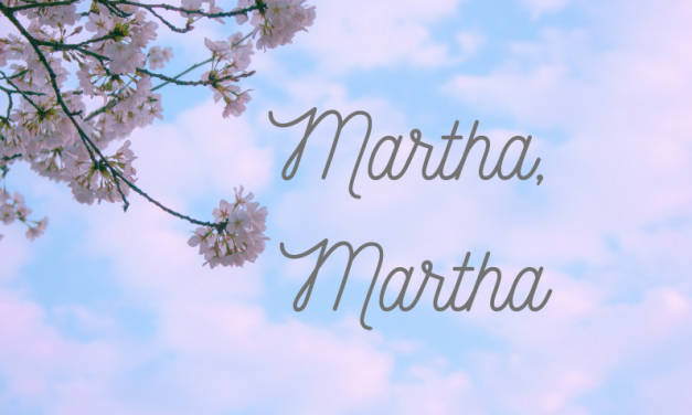 Being A Mary In A Martha World