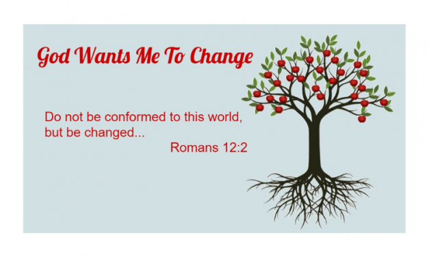 God Wants Me To Change