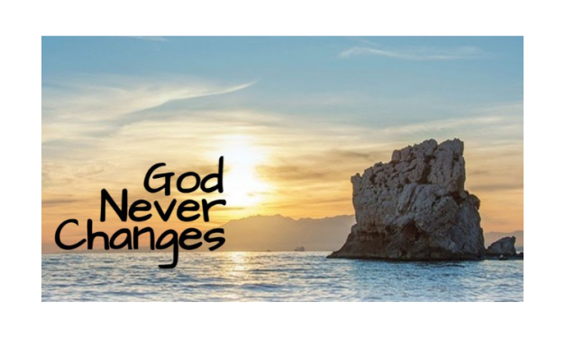 God Never Changes